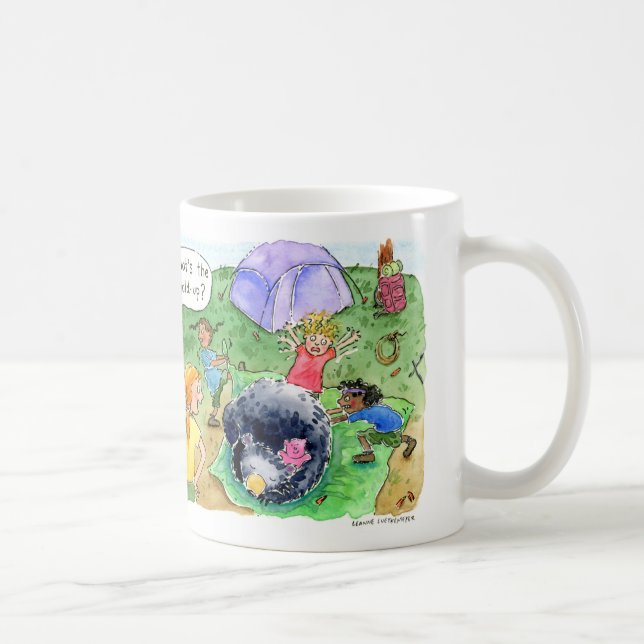 "Was ist der Holdup?" Philmont Women Ranger Tasse (Rechts)