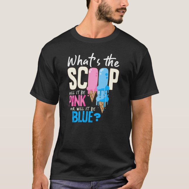 Was ist der Schott rosa oder blau? T-Shirt (Vorderseite)