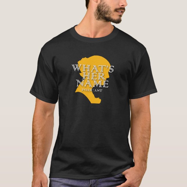 Was ist der T - Shirt für Ihr Logo - Schwarz für M (Vorderseite)