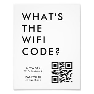 Was ist der WiFi-Code? QR-Code-Scan zum Verbinde Fotodruck