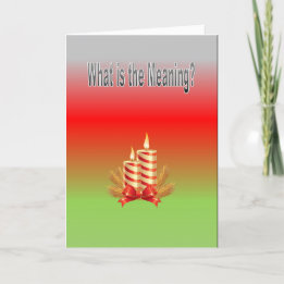 Was ist die Bedeutung? Karte