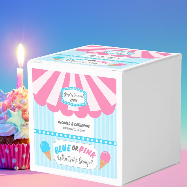 Was ist die Genderoffenbarung für Schotteneis? Geschenkschachtel (Von Creator hochgeladen)