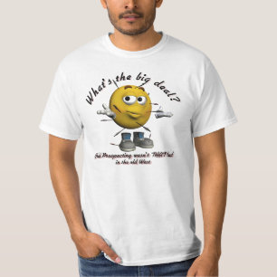 Was ist die große Sache? Gold, das witzige Shirts