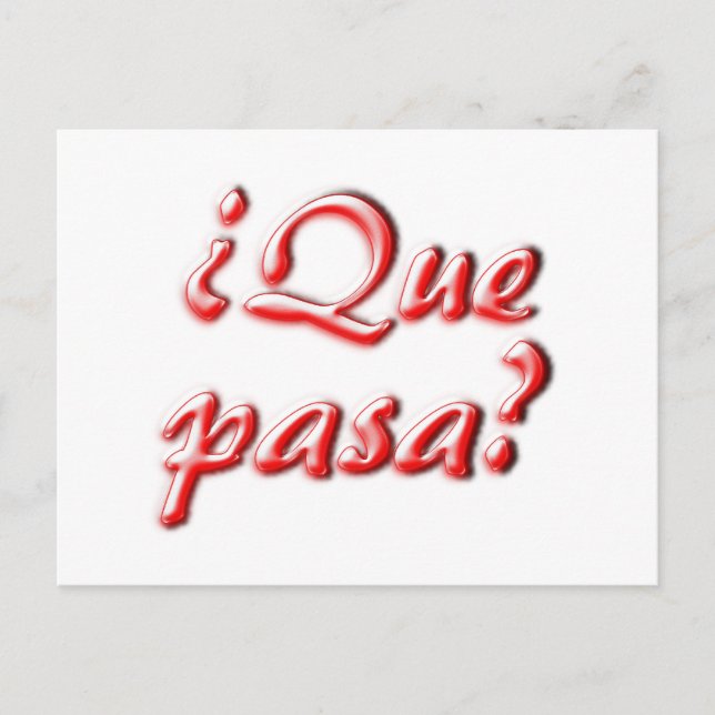 Was ist die Karte? Postkarte (Vorderseite)