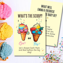 Was ist die "Scoop Ice Cream Gender Reveal"?