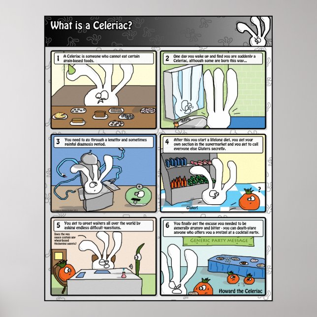 Was ist ein Celeriac? Poster (Vorne)