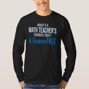 Was ist ein Lieblingsbaum eines Mathelehrers? Ein  T-Shirt