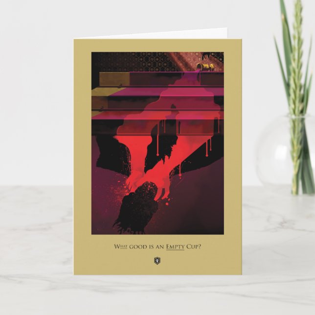 Was ist gut ein leerer Cup? Karte (Vorderseite)