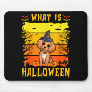 Was ist Halloween-Welpe  Mousepad