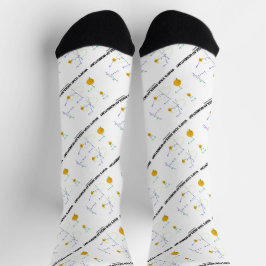 Was ist Ihr Drehimpuls? Physikdiagramme Socken
