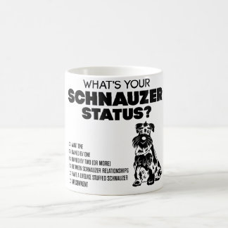 Was ist Ihr Schnauzer-Status? Kaffeetasse