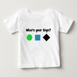 Was ist Ihr Zeichen? Baby T-shirt