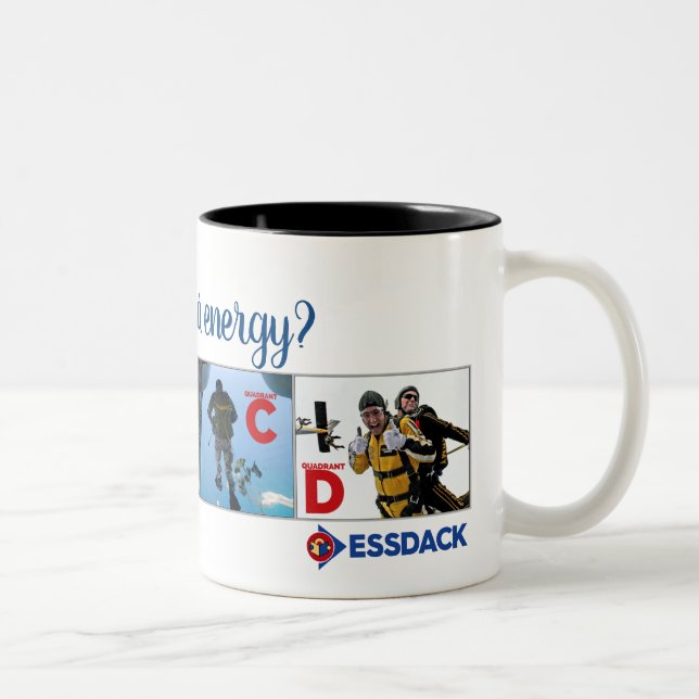 Was ist Ihre Energie? Kaffeetasse (Rechts)