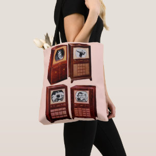 Was ist im Fernsehen? Tasche