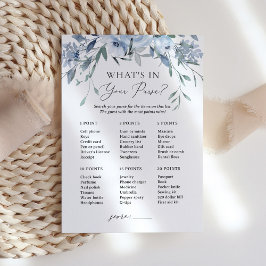 Was ist in deinem Brautparty "Purse Floral"? Einladung