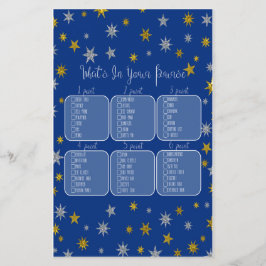 Was ist in deinem kleinen Star-Baby-Duschspiel in