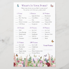 Was ist in deiner Hand? | Lila rosa Blume