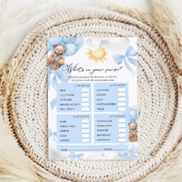 Was ist in Ihrem Baby Duschspiel?