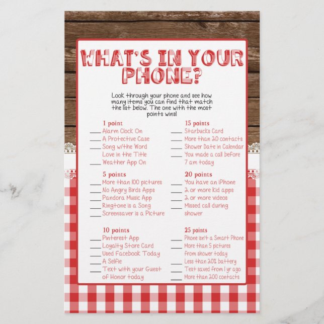 Was ist in Ihrem Telefon - Red Baby Q (Vorderseite)