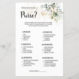 Was ist in Ihrer Purse Kräuterduschkarte? Flyer