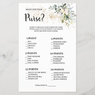 Was ist in Ihrer Purse Kräuterduschkarte? Flyer