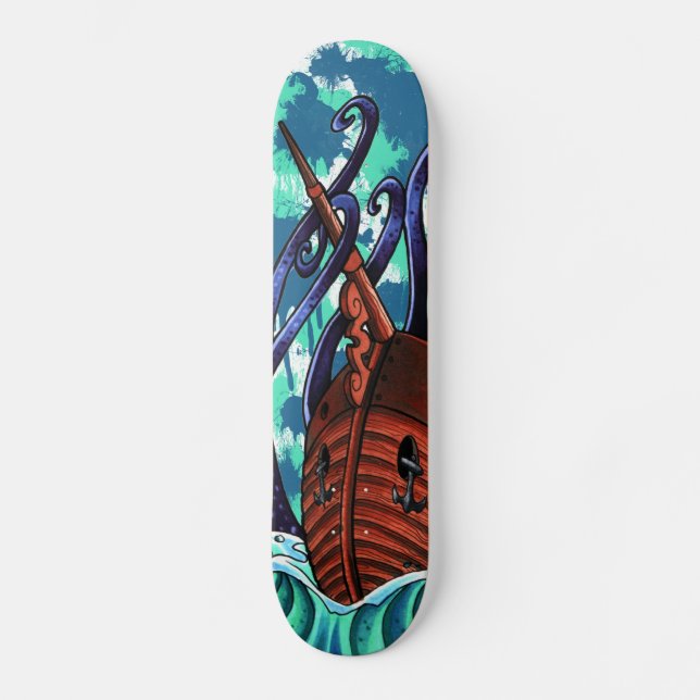 Was ist Kraken? Skateboard (Vorderseite)