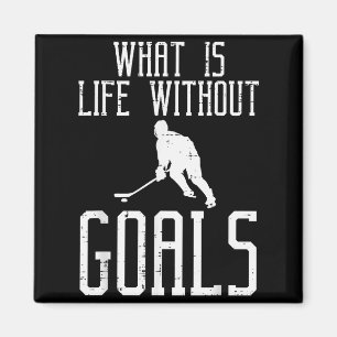 Was Ist Leben Ohne Ziele Eishockey Lustiger Torwar Magnet
