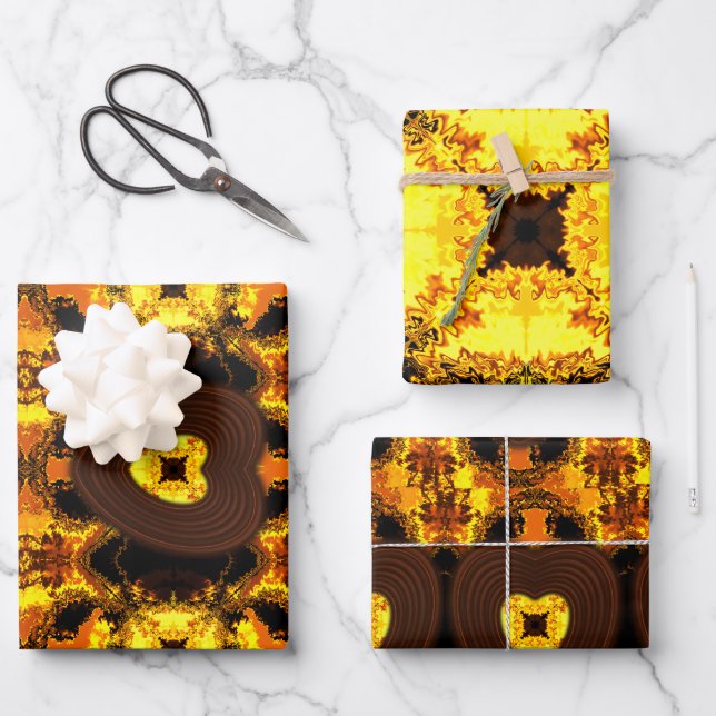 Was ist Liebe Geschenkpapier Set (Vorderseite)