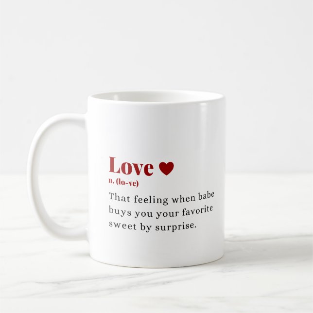 Was ist Liebe? Kaffeetasse (Links)