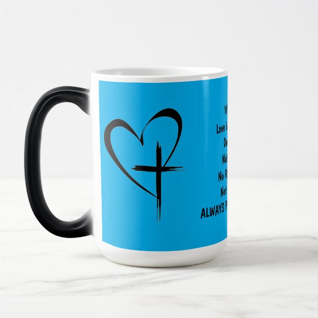 Was ist Liebe Verwandlungstasse (Links)
