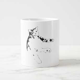Was ist los, Mensch Jumbo-Tasse