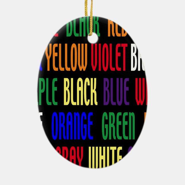 Was ist meine Farbe? Keramikornament (Hinten)
