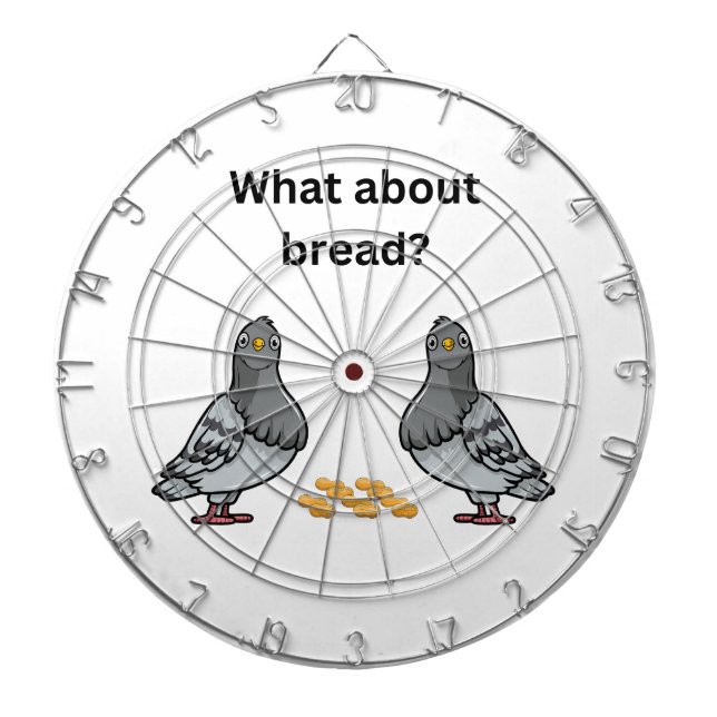 Was ist mit Brot? Dartscheibe (vorne)