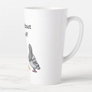 Was ist mit Brot? Milchtasse