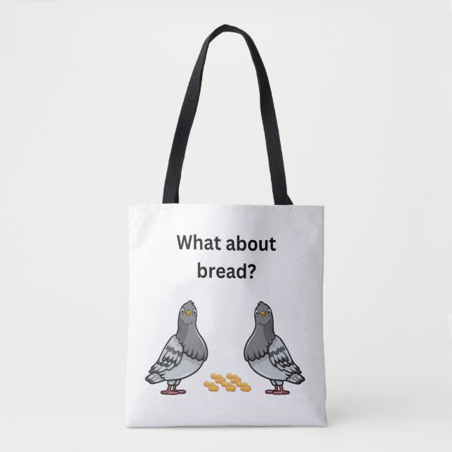 Was ist mit Brot? Tasche (Vorderseite)