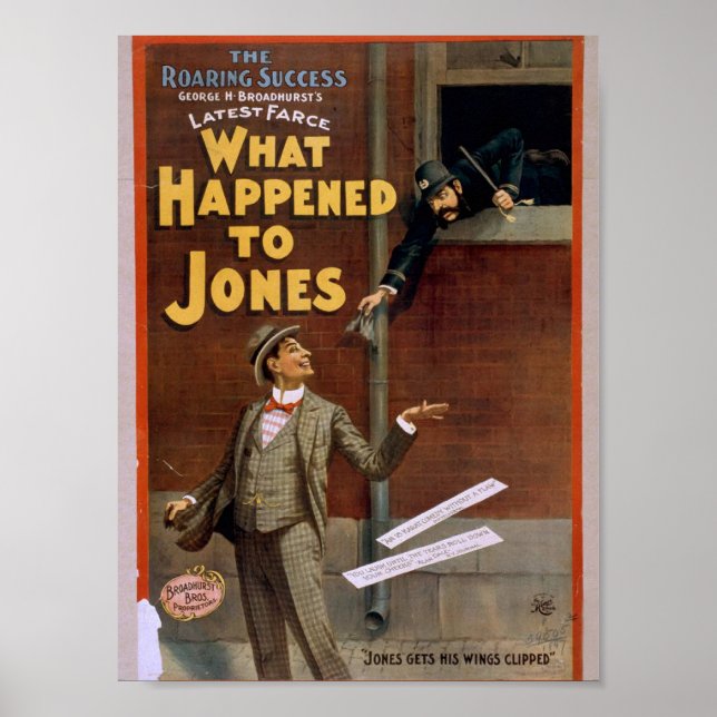 Was ist mit Jones passiert? Poster (Vorne)