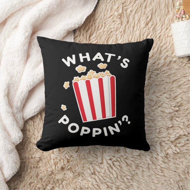Was ist Poppin? Kissen (Decke)