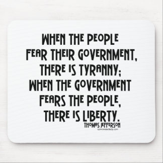 Was ist Tyrannei…? Mousepad