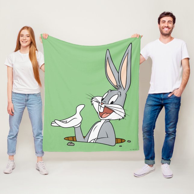 WAS IST UP DOC?™ BUGS BUNNY™ Rabbit Hole Fleecedecke (Beispiel)