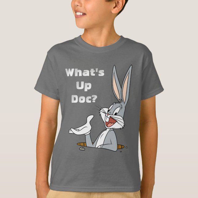 WAS IST UP DOC?™ BUGS BUNNY™ Rabbit Hole T-Shirt (Vorderseite)