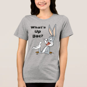 WAS IST UP DOC?™ BUGS BUNNY™ Rabbit Hole Tri-Blend Shirt