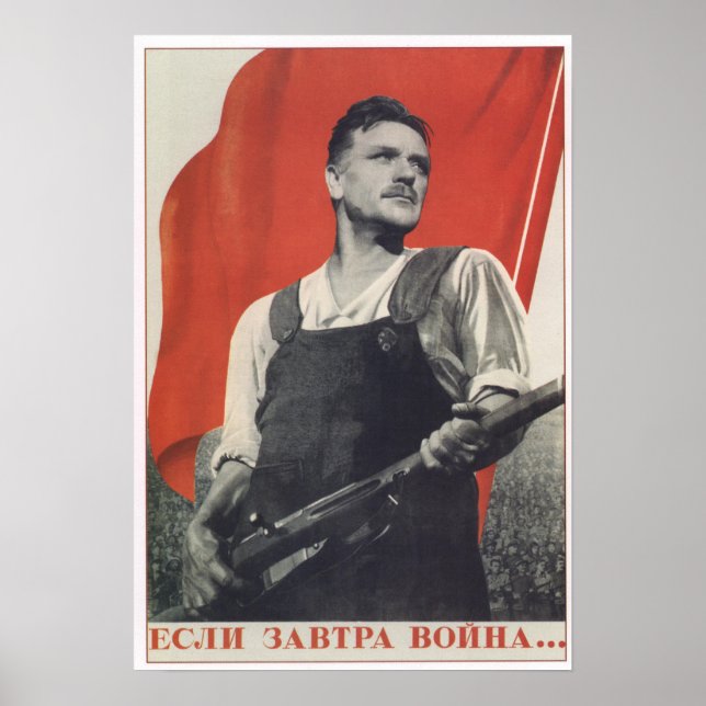 Was ist, wenn der Krieg morgen beginnt? Poster (Vorne)