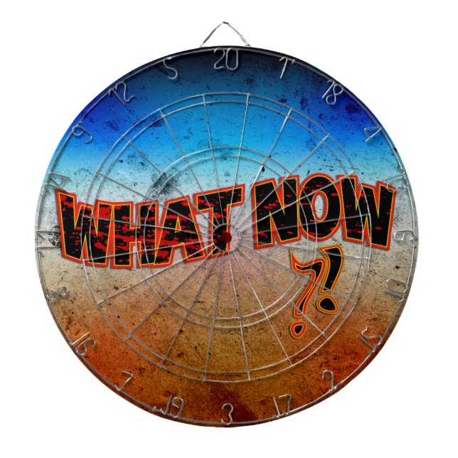 Was jetzt ? dartscheibe (vorne)