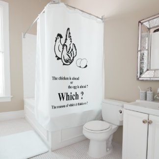 Was kam zuerst? duschvorhang