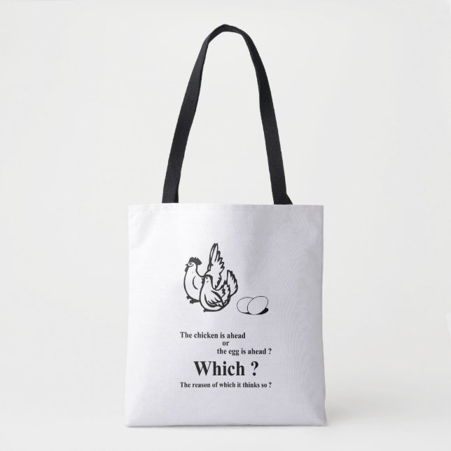 Was kam zuerst? tasche (Vorderseite)