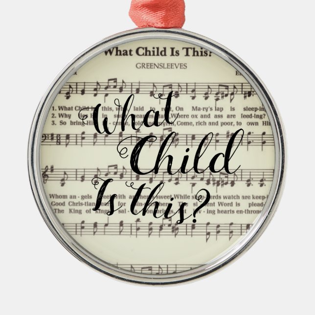 Was Kind ist dieses Ornament Aus Metall (Vorne)