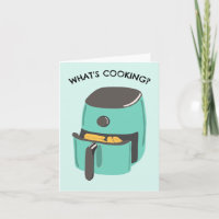 Was kocht? Funny Air Fryer Gruß