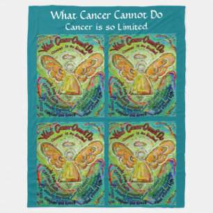 Was Krebs nicht kann Engel Chemo Fleece-Decken Fleecedecke