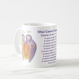 Was Krebs nicht tun kann Angel Coffee Tasse Cup?