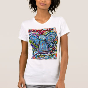 Was Krebs nicht tun kann Gedicht Angel Custom Shir T-Shirt